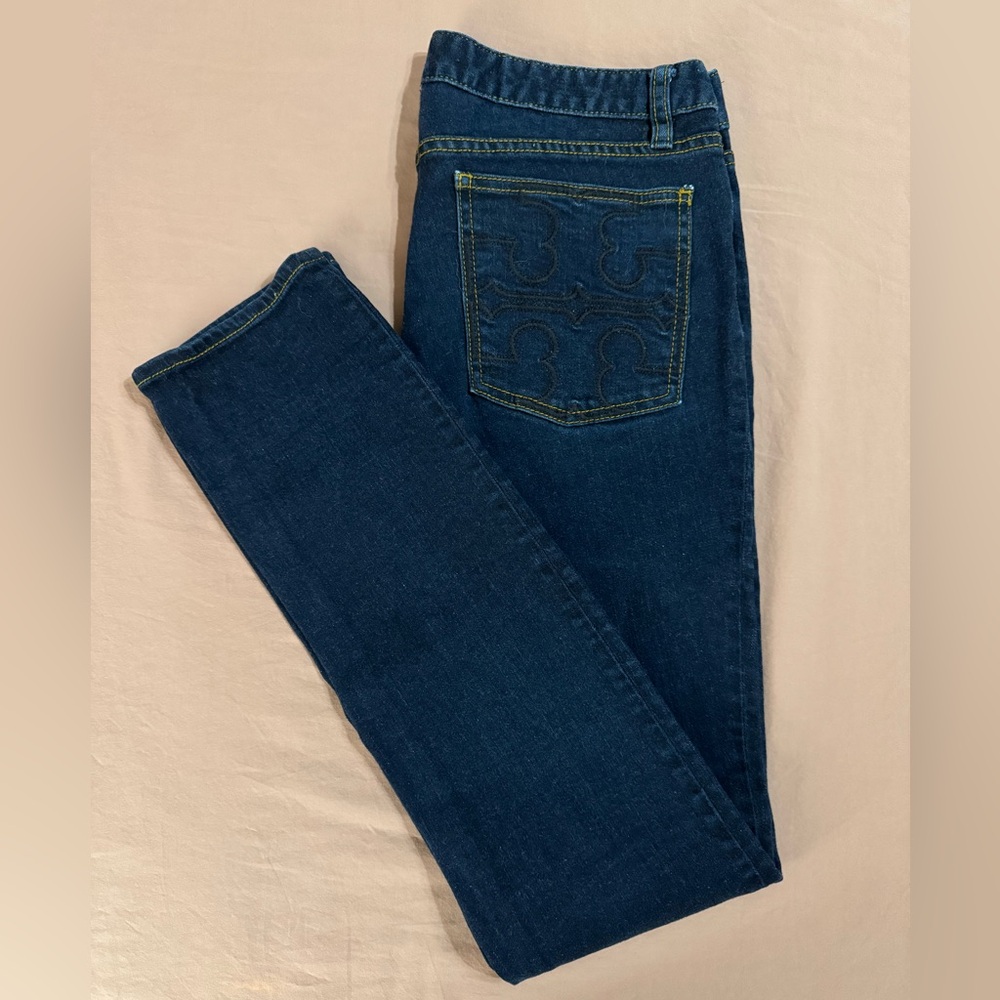 Like New Tory Burch Super Skinny Jeans